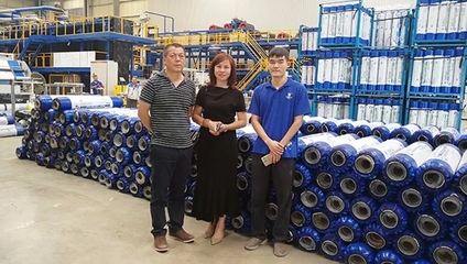 青龍福州代理商林總考察廣西生產基地